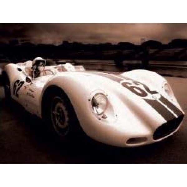 Jamie Hankin - 1958 Lister Jaguar #62