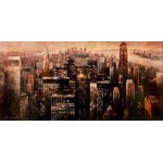 Marti Bofarull - Manhattan at Night Canvas Print