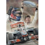 Stephen Doig - Victory Down Under - Jenson Button 2012 Australian Grand Prix 	